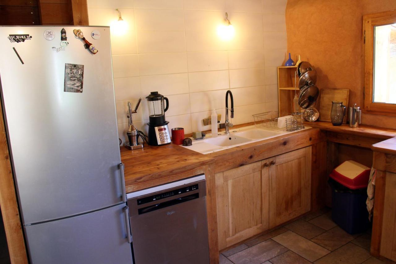 La Paille Bed & Breakfast Pelvoux Ngoại thất bức ảnh