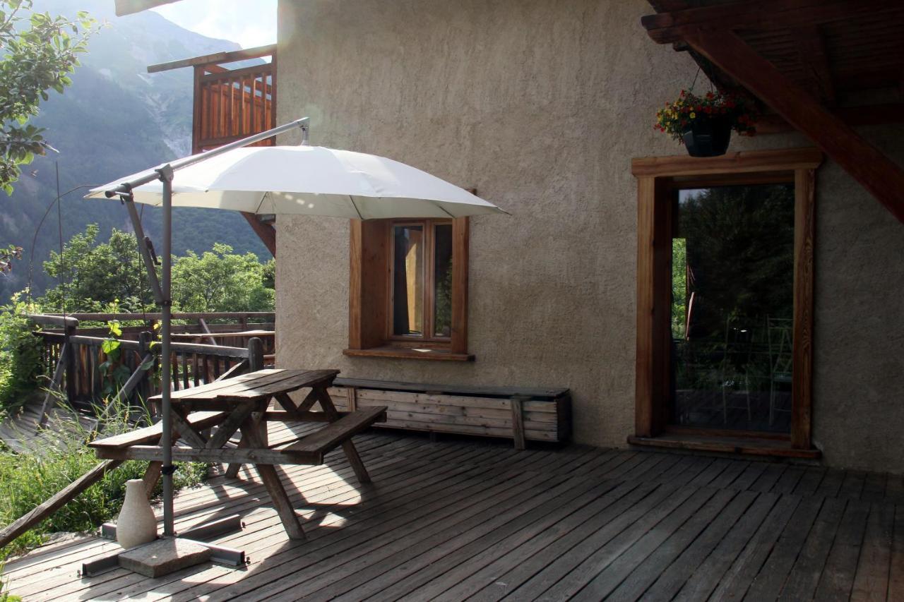 La Paille Bed & Breakfast Pelvoux Ngoại thất bức ảnh